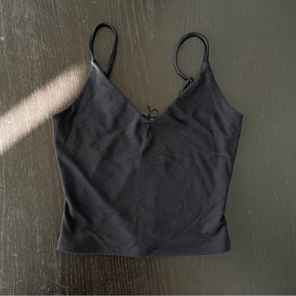 Cropped Black Cami